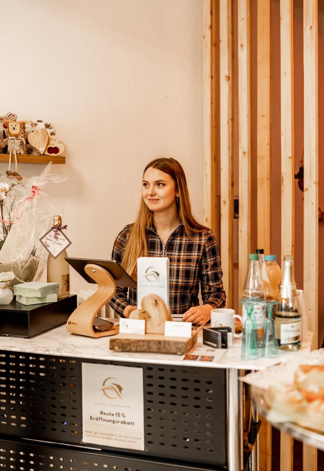 Empfang bei Greenway Naturkosmetik